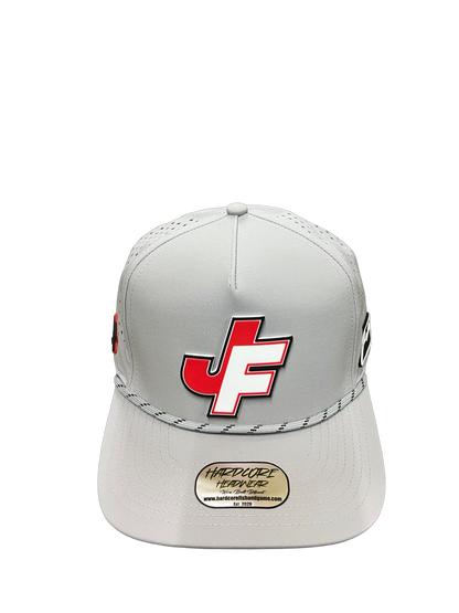 Jake Finch grey rope hat